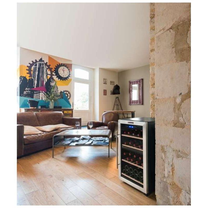 Cave à vin La Sommelière LS51.2Z, Cave à vin de service Coloris Noir et