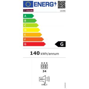 Cave à vin La Sommelière LS34A