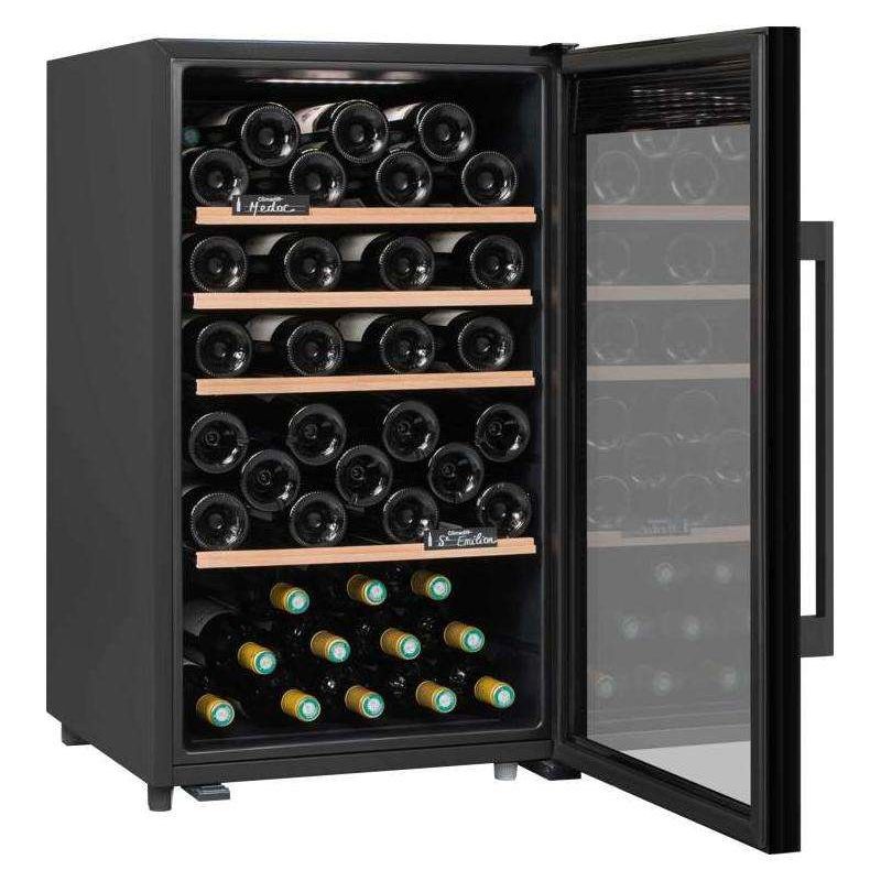 Cave à vin Climadiff CLS65B1, Cave à vin de service Coloris Noir