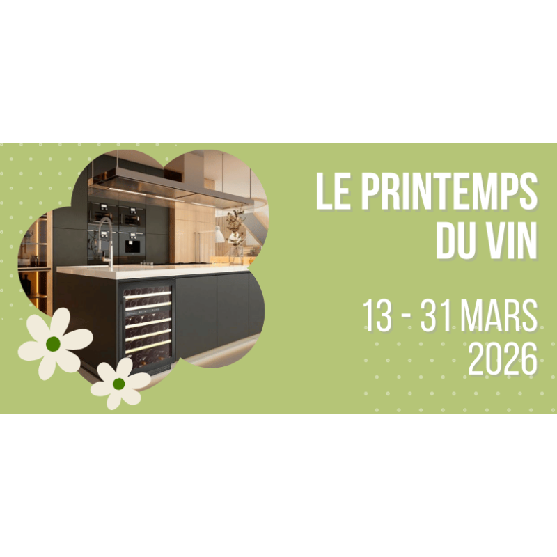 Offres Printemps 2026 : Caves à Vin Haut de Gamme en Promotion | LesCavesAVin