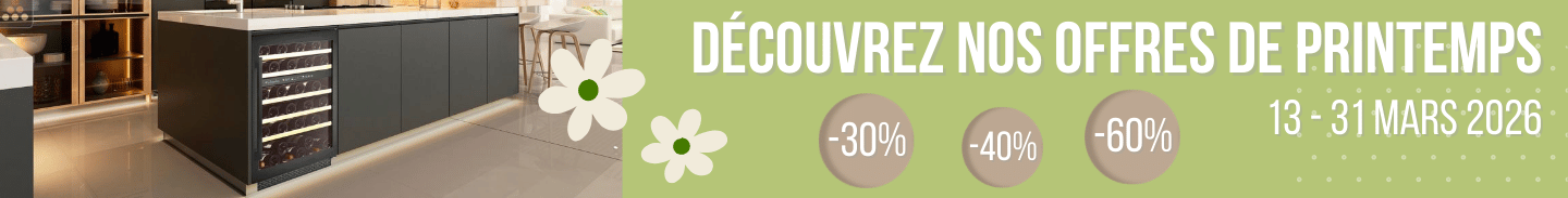 Offres de printemps 2026 - Jusqu'à -60%