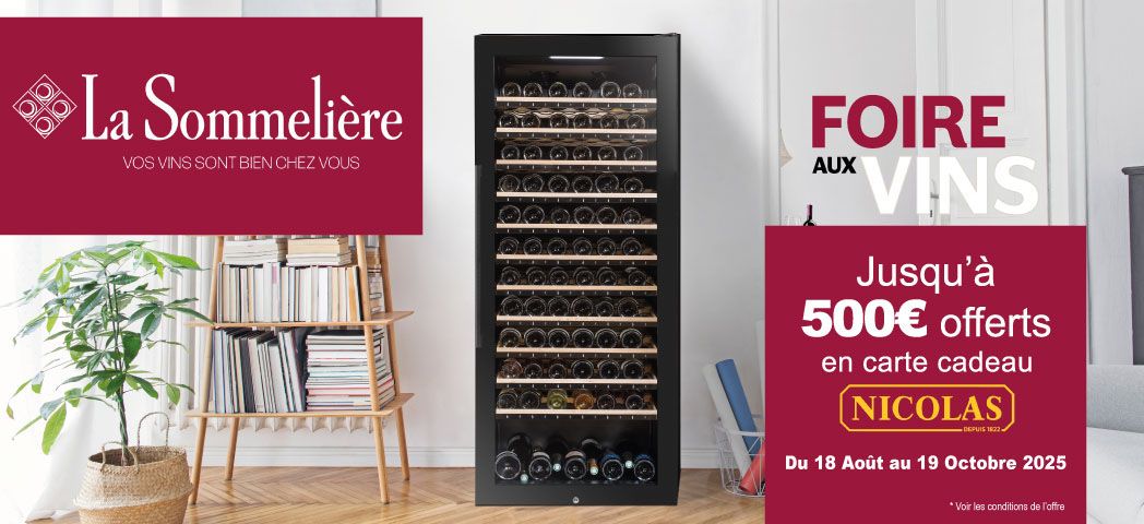 Jusqu'à 500€ offerts en carte cadeau NICOLAS
